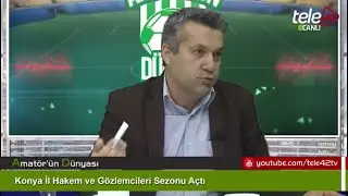 Tele42 TV Amatörün Dünyası Programı 01.10.2019