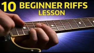 10 Easy Rock Riffs For Beginner Guitar Players - Guitar Lesson
