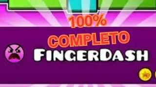 Geometry Dash - Fingerdash (fase 100% completa)