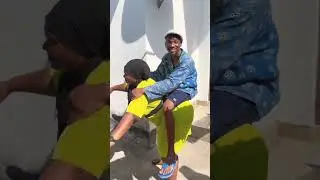 big woman african lift and carry man 