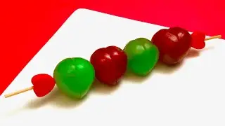 Comment Faire un Coeur avec des Raisins / Garniture Facile pour la Saint-Valentin