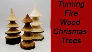 Woodturning | Turning Christmas Trees