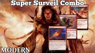 Super Surveil Combo | Modern [MTGO] | [MH2] Mono Red Phoenix | Modern