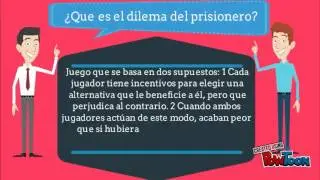 Eqilibrio de Nash y el dilema del prisionero