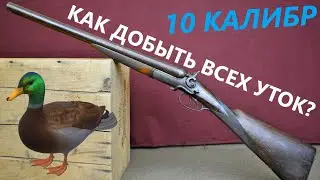 💥 РУЖЬЕ 10 КАЛИБРА.  САМОЕ УТИНОЕ РУЖЬЕ.