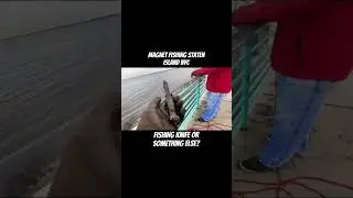 Murder weapon? Magnet fishing NYC