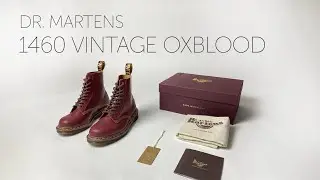 Dr Martens 1460 Vintage Oxblood Quilon