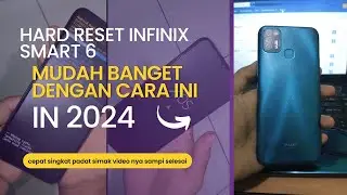 CARA HARD RESET INFINIX SMART 6 NO HOAX😱😱😱 Lupa Kata Sandi Kunci Layar. Untuk melewati akun Google