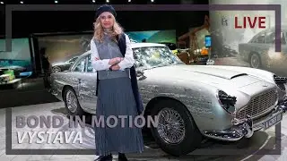 Bond in Motion Prague exhibition with Bond girls Maryam d’Abo and Carole Ashby