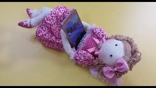 Porta celular boneca fofucha