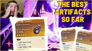 4.0 Strongbox Got Better in Fontaine? Perfect Emblem Goblet! New Raiden Build! | Genshin Impact