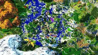 All of this was built in Minecraft  SURVIVAL!