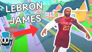 Meeting LEBRON JAMES!!