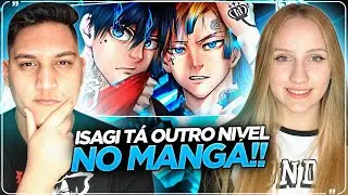 REACT EM CASAL - Isagi e Kaiser Trap 👑⚽ (Blue Lock) | Imperador e Egoísta | Feat 