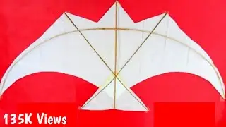 How to Make Bird Kite From Plastic Bag || 100% Flying Test Of Kite || Latest Bird Kite Making 2023