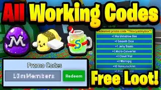 ALL Working Codes 2024 | Bee Swarm SImulator