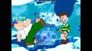 MUGEN: Peter Griffin (Me) & Joe Swanson vs Steve & Blue