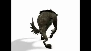 Wolf werewolf lycanthrope low poly - CGTRADER