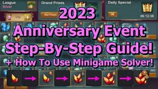Forge of Empires: 2023/24 Anniversary Event Step-By-Step Minigame Guide: How To Use Minigame Solver!