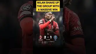 AC Milan 2-1 PSG #acmilan #psg #acmilanvspsg #milanvspsg #ucl #championsleague #highlights #soccer