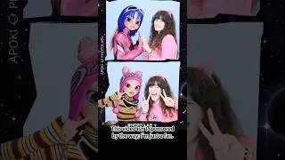 I found APOKI's frame at the selfie studio! 💖 @apoki_vv  #apoki #아뽀키