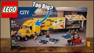 LEGO Yellow Delivery Truck 60440 (2024) Review! BIG Problem?