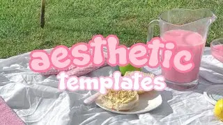 aesthetic intro templates