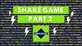 How to Code Snake - Part 2