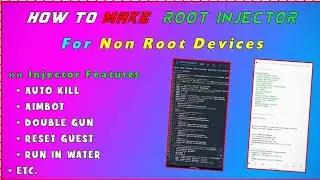 How To Make Root Injector | Make Root Injector For Non Root Devices 
