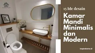 15 DESAIN KAMAR MANDI KECIL DENGAN KONSEP MINIMALIS DAN MODERN