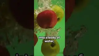 Unveiling the Science: Why Do Apples Float? Explained! #shorts #apples #scienceexplained #viral