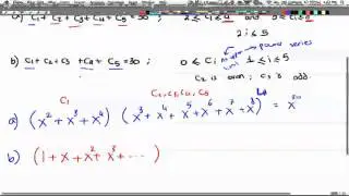 Discrete Math 2 - Tutorial 16 - Generating Functions