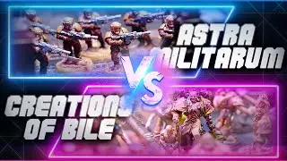 ASTRA MILITARUM vs CREATIONS OF BILE | Boarding Actions 40k Battle Report