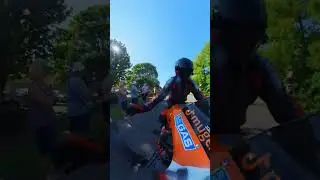 Motoros felvonulás Tiszaföldvár 2023