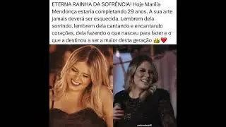 Marília Mendonça Estaria completando 29 anos de idade hoje!❤️👑 #shorts