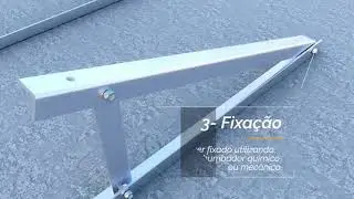 Sistema Fotovoltaico - Instalação em laje