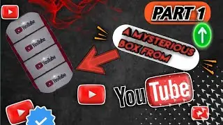 My First Vlog.    PART 1  .A Mysterious Box From Youtube. @AharsiVlogs &@adrityaCBhowal130 .