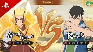 NARUTO VS KAWAKI ➤ NARUTO STORM CONNECTIONS (4K PS5) | BORUTO ANIME GAME CARTOON MOVIE