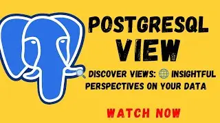 | SQL Views | PostgreSQL Tutorial in Hindi | Become a Master in PostgreSQL View |
