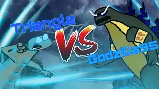 Triangle vs Godzilla95 (official battle video)