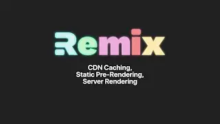 CDN Caching, Static Site Generation, and Server Side Rendering
