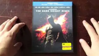 The Dark Knight Rises BluRay Unboxing