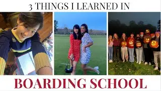 [Taft School] 3 things i learnt from boarding school