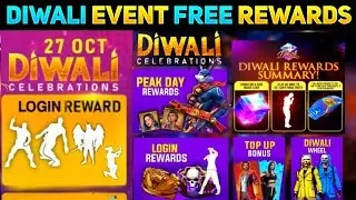 Diwali Event Free Rewards || Free Fire New Updates In Telugu || Ob36 New Updates ✔️
