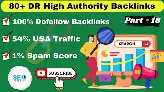 80+ DR High Authority Backlinks Site | USA Traffic #instantapprovallinks | Dofollow Backlinks