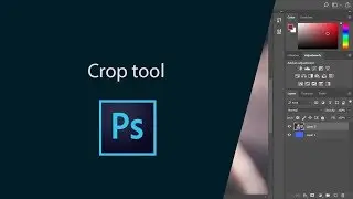 Use Crop Tool in Adobe Photoshop