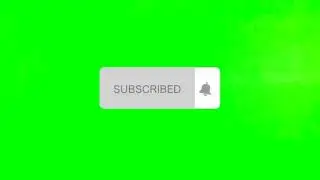 Green Screen Subscribe Button (No Copyright)