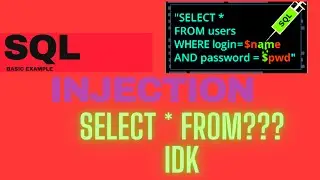 SQL Injection Attack #SQL #WebSecurity