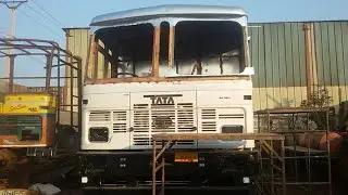 How to Make Old Lorry Remodeling to New Lorry In Indian Model Company |Tata Motors |In India On 2017