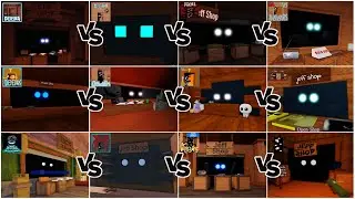 Doors HOTEL - Evolution of Jeff in Different DOORS Games v2